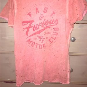 Fast and furious t shirt